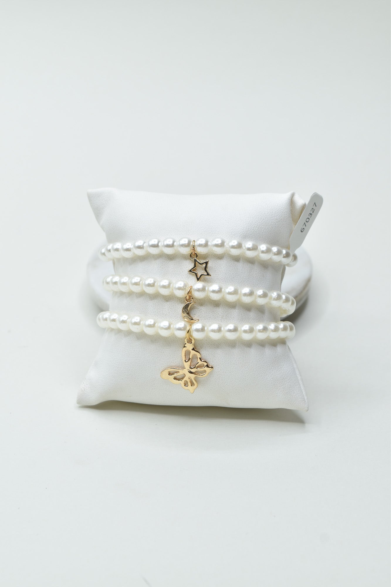 Pulsera Niña Pearls & Charms